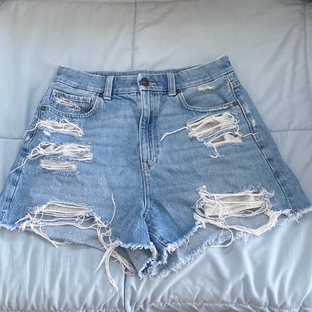 American Eagle Curvy Mom Shorts